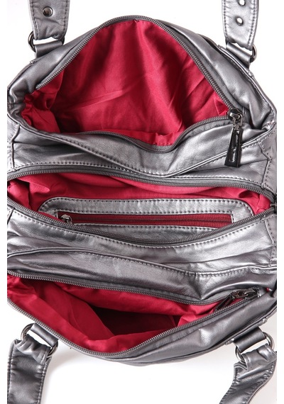 Ççs London Ççs 577230 Kadın Kol Ve Omuz Çantası Silver