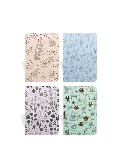 Lizy 40 Yaprak 16,5x24cm Sırtı Dikişli Varaklı 70 Gr Defter Td17v Standart