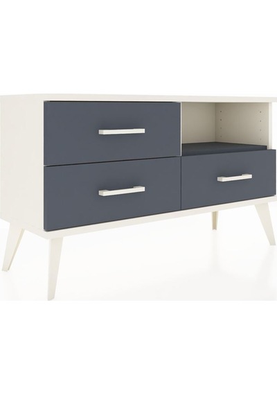 Arges Şifonyer Tek Raflı 3 Çekmeceli 88x30x48 Aytaşı-antrasit Antrasit Arges Şifonyer Tek Raflı 3 Çekmeceli 88x30x48 Aytaşı-antrasit Antrasit