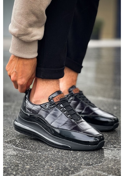 Ch179 Rst Sporty Runner Erkek Ayakkabı Sıyah Siyah
