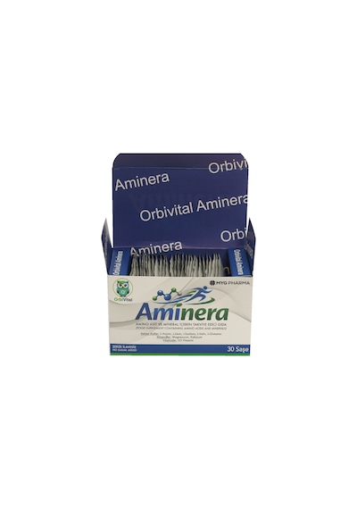 Orbivital Aminera Amino Asit Kompleksi + Magnezyum, Kalsiyum Ve D3 Vitamini 30 Saşe