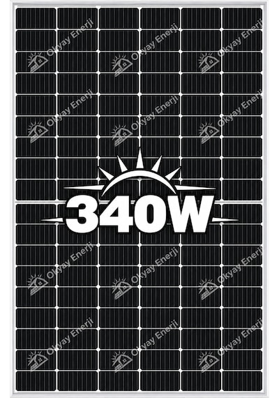 Okyay Enerji 340 Watt Monokristal Güneş Paneli A+
