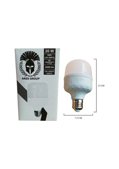 20W Torch Led Ampul Beyaz Işık