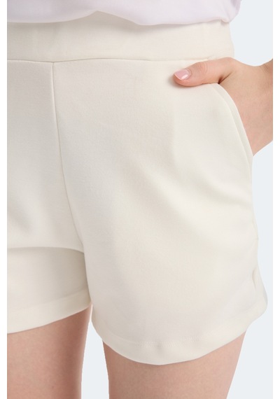 Slazenger Angelıc In Kadın Ekru Şort