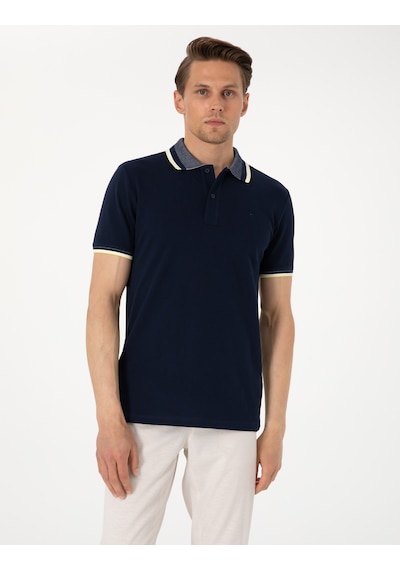 Pierre Cardin Erkek Lacivert Tişört 50310203-vr033 Lacivert