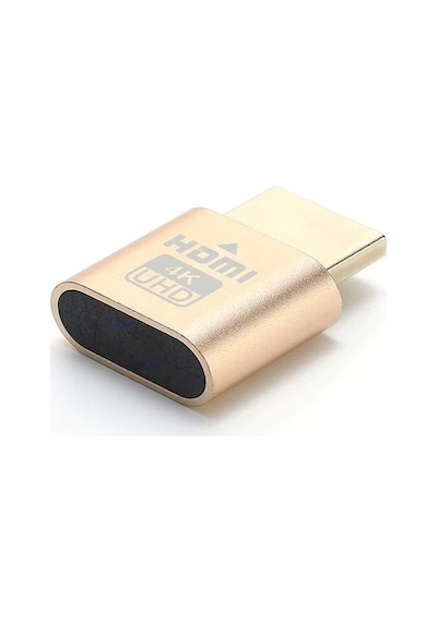 5245 Hdmi 4k Uhd Dummy Plug Minning Bitcoin Sanal Monitör Ekran