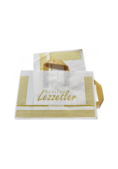 Tatlı Poşeti Kulplu 500 Gr 40x22 Cm - 50 Adet