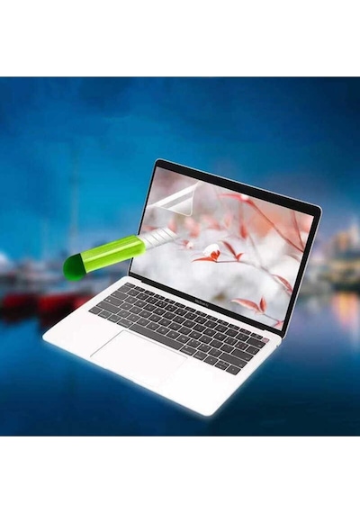 Apple Uyumlu MacBook 13.6' Air 2022 M2 Çip A2681 Ekran Koruyucu Ultra Ince Esnek Kırılmaz Cam Tam