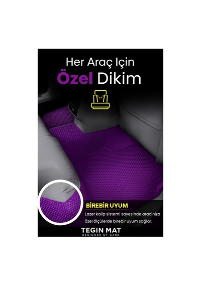 Subaru Xv 2018 2022 Dynamic Uyumlu Eva Oto Paspas Mor Metal Topukluklu Tam Set