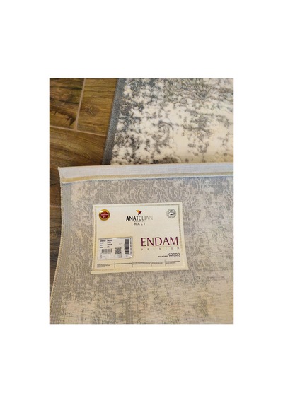 Endam 2443a Gri Halı Çok Renkli