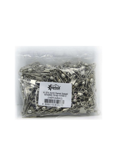 Captain 5220 Klips 144lü Paket Nikel Standart - 4-0