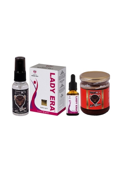 Bız10 Sprey 25ml Lady Era Kadın Damla 30ml Bız10 Macun 240gr