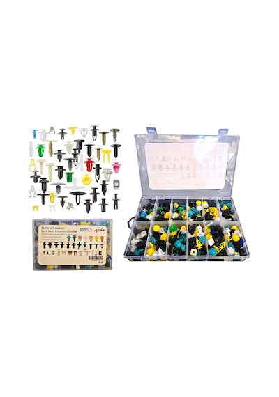 Kaporta Klipsi Seti 30 Farklı Model 500 Adet Full Set - Universal