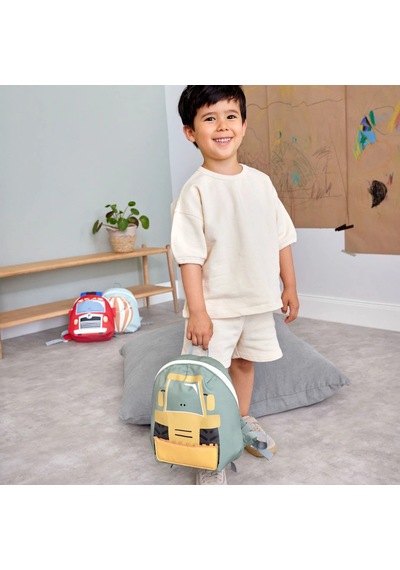 Lassig Tiny Drivers Sırt Çantası Excavator Sarı