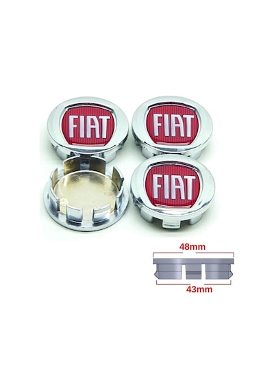 Fiat Doblo-Fiorino Jant Göbeği Kırmızı 4 Adet