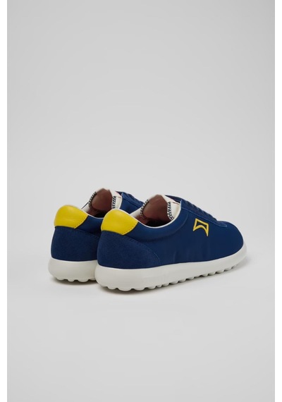 Camper Pelotas Xlf Erkek Çok Renkli Tekstil Ve Nubuk Deri Spor Ayakkabı-13809 Mavi