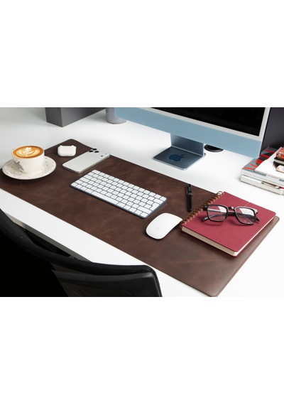 Atelier 91 Saddle Heritage Leather Desk Mat - Medium M