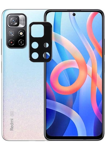 Xiaomi Redmi Note 11t 5g Zore 3d Kamera Camı Siyah