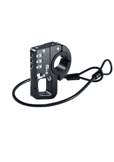 Nukrotech Cbk-4 Şifreli Motosiklet Kask Kilidi Siyah
