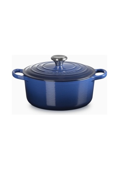 Le Creuset Yuvarlak Ikonik Lüks Döküm Tencere 28 Cm Koyu Lacivert