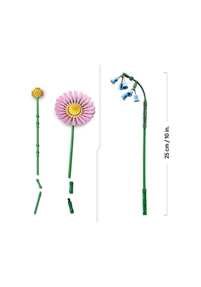10347 İconic Pembe Çiçek Buketi 373 Parça +9 Yaş