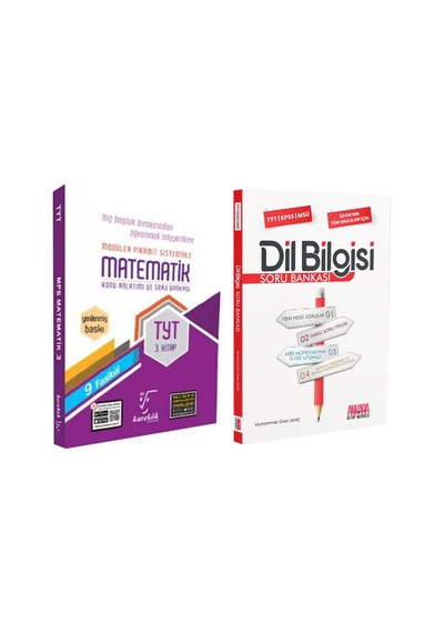 Karekök Tyt Matematik Konu Anlatımı Ve Soru Bankası 3. Kitap Ve Akm Dil Bilgisi Seti 2 Kitap