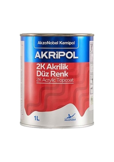 AkzoNobel Akripol 2k RENAULT TR-77389 KAR BEYAZI Akrilik Sonkat O