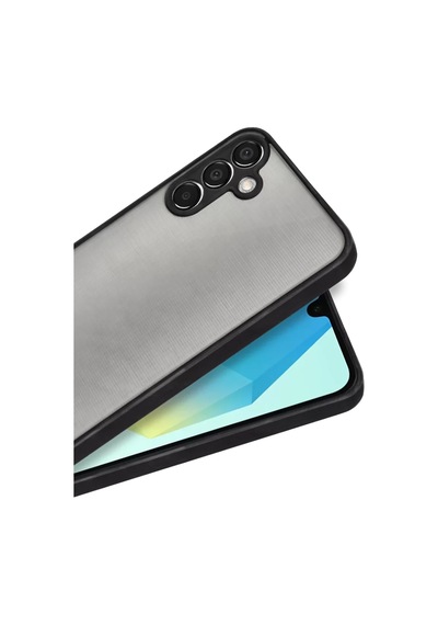 Newface Samsung Galaxy A16 5g Kılıf Montreal Silikon Kapak - Siyah