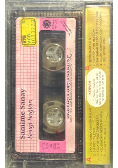 Plak Değildir Kaset Tir Kaset Samime Sanay Sevgi Bağları Kağıt