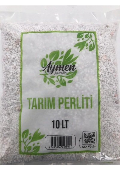 Aymen Çiçekçilik 10 Litre Tarım Perliti Köklendirici Perlit - Drenaj Düzenleyici Premium Kalite 0