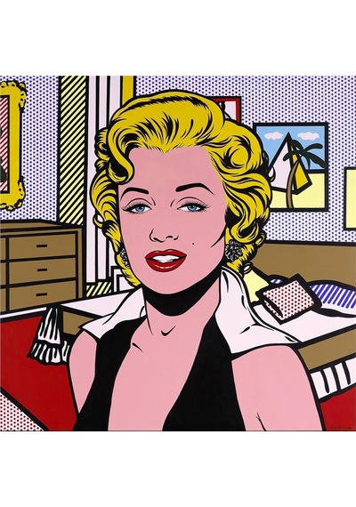 Marilyn Monroe Pul Ve Portreleri Doğal Taş Bardak Altlığı 4'lü Set - Natural Stone Coasters - Taş Çok Renkli