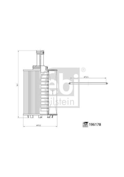 Febi Bilstein 196178 Yağ Filtresi Ferrari Maserati 295948