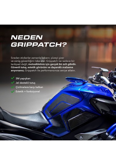 Aprilia Rs-660 ile Uyumlu Depo Koruma 6d Karbon Tank Pad - Aprs660y