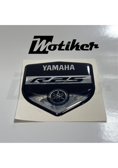 Yamaha Yzf-r25 Metal Damla Stıcker Etiket Modeli