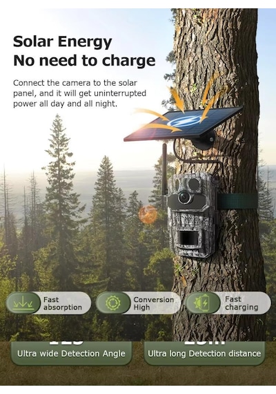 Avenir Av-s443h 3mp 4g Solar Fotokapan Kamera Avenir Av-s443h 3mp 4g Solar Fotokapan Kamera