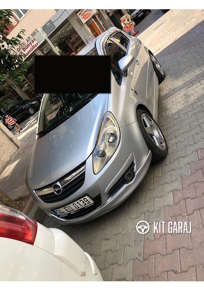Kit Garaj Opel Corsa D Makyajsız Ön Ek Dayanıklı Plastik Boyasız