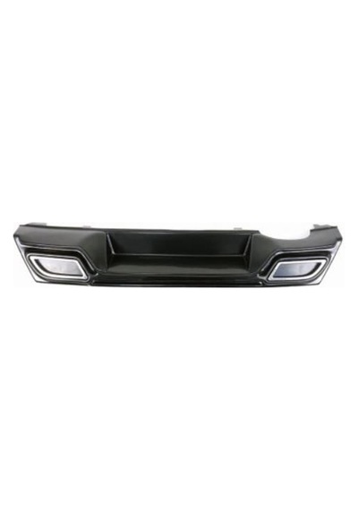 Seat İbiza Arka Difüzör Arka Tampon Çift Egzoz Çıkışlı Abs 2017+