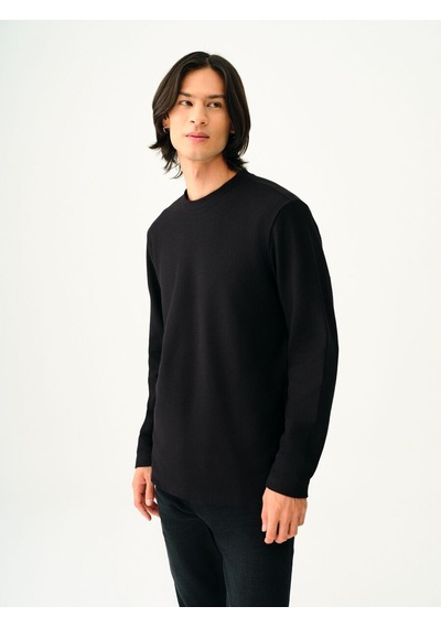 Loft Regular Fit Erkek Tshirt U.kol Lf2036600 Q1.v1 Siyah
