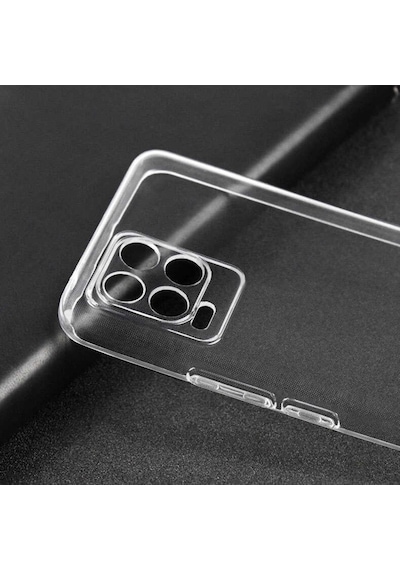 Realme 8 Pro Kılıf Şeffaf Silikon Hibrit Case Renksiz