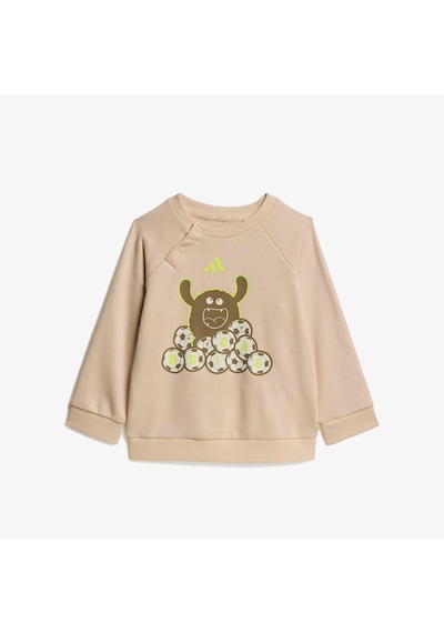 Adidas I Monster Set Çocuk Siyah Eşofman Takımı Kq9599 Çok Renkli
