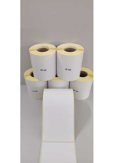 150x100 Kuşe Etiket 1 Rulo 300 Sarım 40 Lık Kuka Diğer