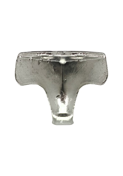Moda Metal Ayak Çeyiz Ve Hediye Kutusu Mobilya Ayağı 1,5cm Gümüş 4 Adet Gümüş