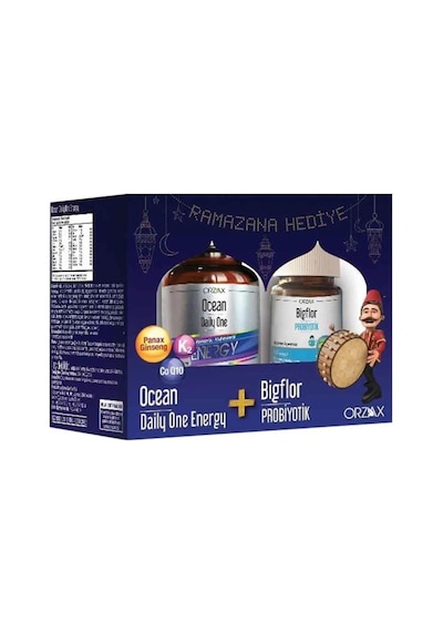Ocean Daily One Energy 30 Tablet + Bigflor Probiyotik 10 Kapsül Kofre