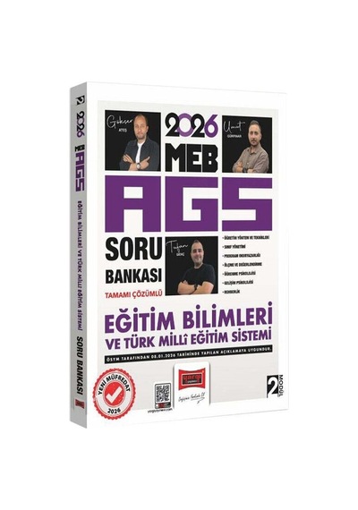 Yargı 2026 Meb-ags Eğitim Bilimleri Ve Türk Milli Eğitim Sistemi Soru Bankası Modül-2 Çözümlü - Tufan Genç Yargı Yayınları