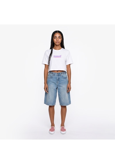Vans Y2k Boho Relax Crop Kadın Beyaz T-shirt Vn000xdywht1 2800324