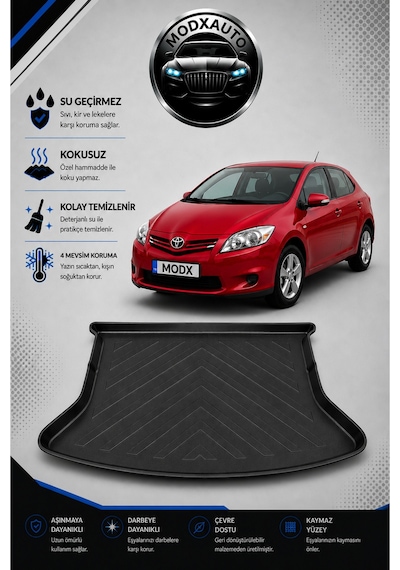 Toyota Auris 2008 Model Araca Özel Bagaj Havuzu Premium A+
