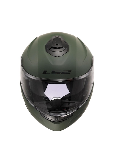 Ls2 Strobe 2 Çene Açılır Motosiklet Kaskı Mat Yeşil