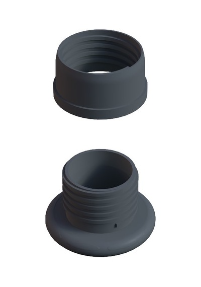 Cateksss 42 Mm İç Ayarlı Profil Pabucu Gri Yeni - 8 Li Paket