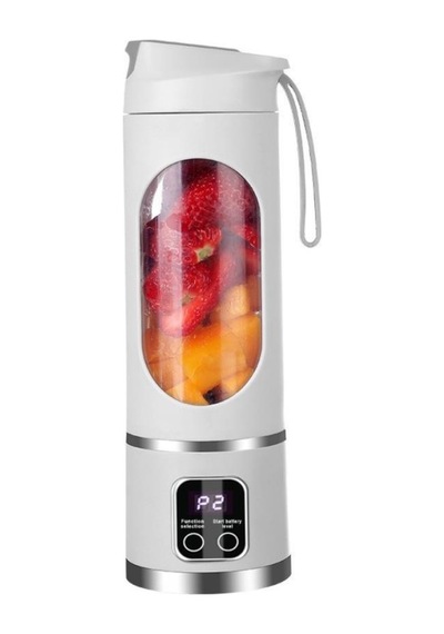 Coofbe 50w 450ml Kişisel Şarjlı Blender Buz Kırıcı Taşınabilir Smoothies Blender Meyve Sıkacağı Çelik Bıcaklı
