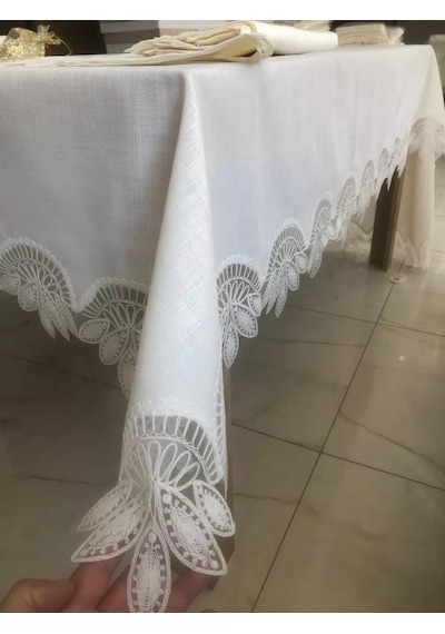 Gees Global Sofra Takımı Lady Gardenya Keten Yemek Takımı 160x220 Masa Seti 26 Parça Runner Set Krem Gbzs Gees Global Sofra Takımı Lady Gardenya Keten Yemek Takımı 160x220 Masa Seti 26 Parça Runner Set Krem Gbzs